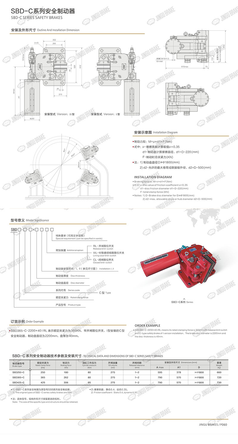 SBD-C系列安全制動(dòng)器